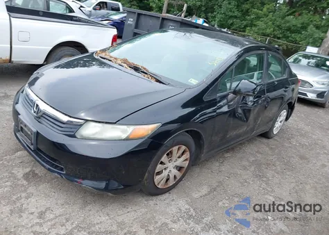 2012 Honda Civic Lx from USA, damaged, VIN 19XFB2F50CE311054